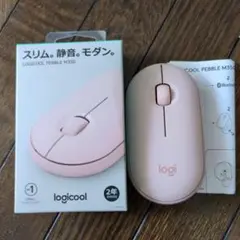 logicool pebble M350 ローズ