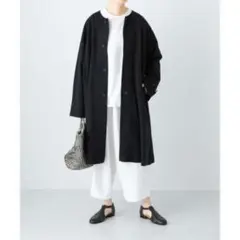 かぐれ Kagure ウールルーズガウンコート ネイビー 紺 ロング ニット 2025年最新】かぐれ レディース ロングコートの人気アイテム