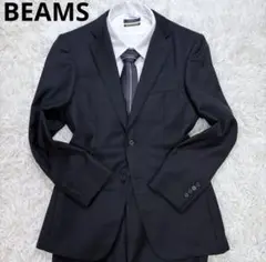 極美品 BEAMS ブラックフォーマルスーツ 黒M 日本製 礼服