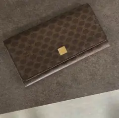 CELINE セリーヌ マカダム柄 長財布