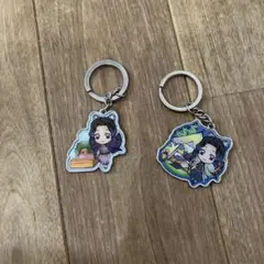 しのぶ　ご当地キーホルダー 2個セット　温泉、グランピング