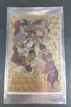 森羅万象チョコ一鬼3弾限定カード①　ヒカリと火牙刀