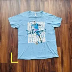 【希少】ケビン・デ・ブライネ Tシャツ L 水色