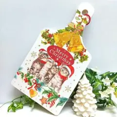 ❤︎sale❤︎デコパージュ ꔛ‬ꕤインテリア雑貨♡ウェルカムボード Xmas
