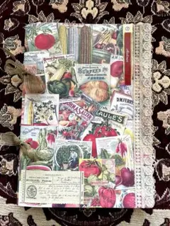 ハンドメイド☆ジャンクジャーナル雑記帳(ボタニック) 束帳