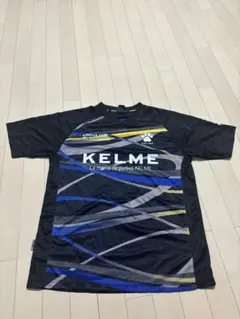 KELME サッカーシャツ XL 黒/青/黄