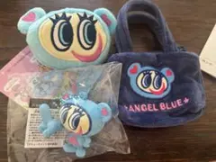 3点セット　ナルミヤキャラクターズ　ミニポーチ マスコット エンジェルブルー