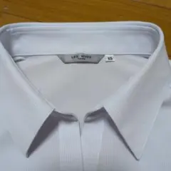 AOKI　LES MUES 　半袖シャツ 事務服　15 号　ホワイト