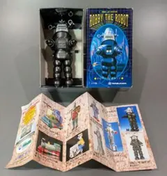 ［未組立品］増田屋　トーキング・フィギュア　ロビー・ザ・ロボット 1997 増田屋製 ROBBY THE ROBOT TALKING FIGURE 62cm<組立済