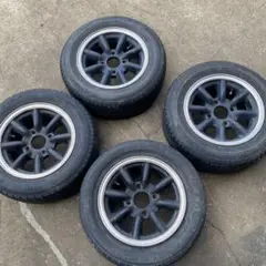 ワタナベ13インチ5.5j タイプＢ114.3 オフセット16 4ケツ ワタナベ13インチ5.5j タイプB114.3 オフセット16 4ケツ - メルカリ