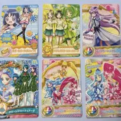 プリキュア カード 6枚セット