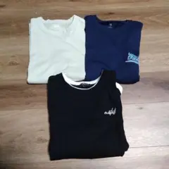 UNIQLO ベージュ Tシャツ 3枚セット 160サイズ