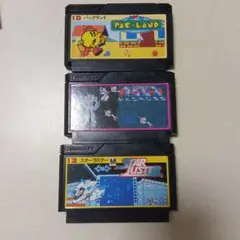 ファミコンソフトnamco セット PAC-LAND マクロス スターラスター