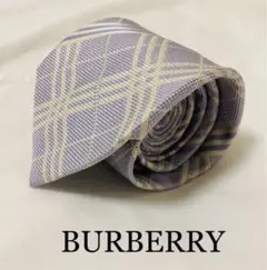 【美品】BURBERRY バーバリー ネクタイ ノバチェック ビジネス