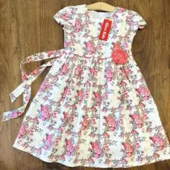 未使用品　Alice Kids アリス　女の子　ワンピース　花柄　120-130