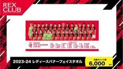 【非売品】浦和レッズレディース　2023ー24　バナーフェイスタオル