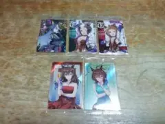 ウマ娘プリティーダービーツインウエハース　カード5枚セット
