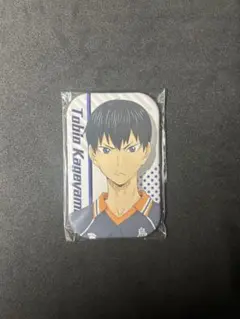 ハイキュー!! TO THE TOP まるかくカンバッジ　影山飛雄 ①
