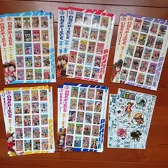少年ジャンプ付録 ワンピース フレークステッカー vol.1～5＋ギアシール ②