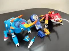 ★レア★タイムボカン メカブトン＆クワガッタン＆ボカンブレス3点セット全パーツ有