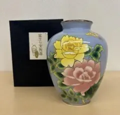 七宝焼　花瓶28cm　富士陶器　送料込み 七宝焼 花瓶28cm 富士陶器 送料込み 工芸品