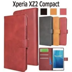 Xperia XZ2 Compact SO-05K 手帳型 ケース★25rd