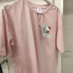 サンリオ　outdoor キティちゃん　UVカット　DRYＴシャツ　半袖　L