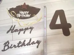 【4歳】誕生日飾りセット＋おまけ