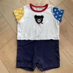 ミキハウス　半袖ロンパース70