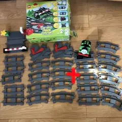 LEGO デュプロTRACK SYSTEMとパーシーと追加レール