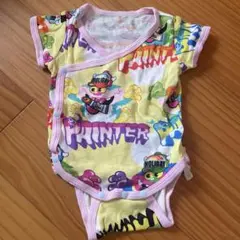 キャラクター柄ロンパース 60cm