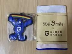 ガンバ大阪 アンブロ umbro モフレムキーホルダー 冷感タオルセット