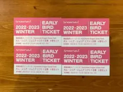 黒姫高原スノーパーク リフト 1日券 引換券 2枚