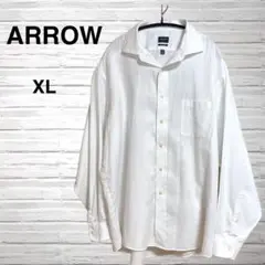 ARROW ホワイトシャツ XLサイズ 長袖