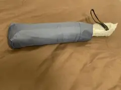非売品　プジョー　折りたたみ傘ネイビー　晴雨兼用
