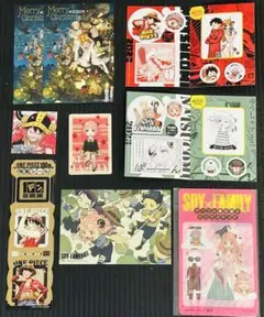 ジャンプコミックス特典(ワンピース、スパイファミリー等)