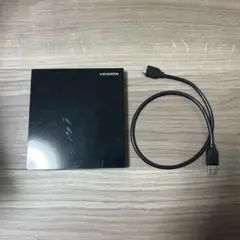 【動作確認済】I-O DATA DVDドライブ 外付け USB 説明書付き