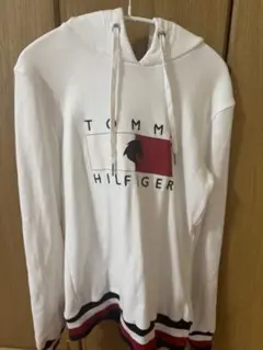 TOMMY HILFIGER ホワイト パーカー XXS