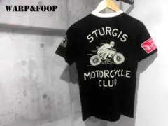 WARP&WOOF STURGIS MOTORCYCLE CLUB Tシャツ 黒