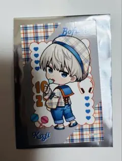 WIND BREAKER ウィンブレ　チェックセーラー　ミニブロマイド　梶