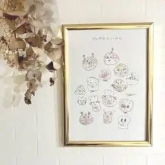 アンパンマン 手描きイラスト A4サイズ