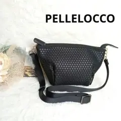 【PELLELOCCO】ショルダーバッグ （ブラック）