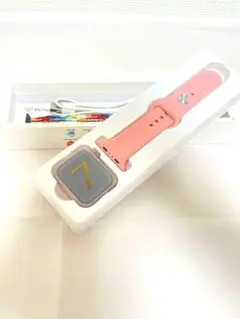 ✨海外でも人気✨ P67 Max Watch7 カラーピンク スマートウォッチ