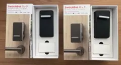 ジャンク 2台 SwitchBot スマートロック W1601700-GH