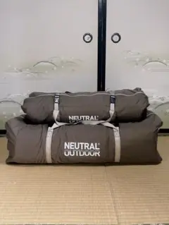 NEUTRAL OUTDOOR TCテント3.0&TCタープ4.0