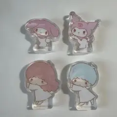 サンリオ 直立！アクリルマスコット マイメロディ クロミ リトルツインスターズ