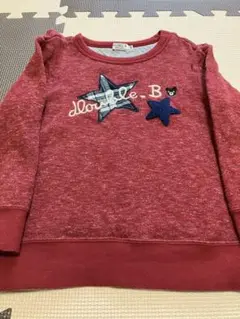 【120サイズ】ダブルビー トレーナー