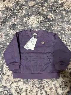 新品未使用　Paul Smith baby 紫色キルティングトレーナー 90