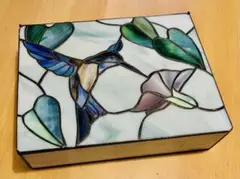 葡萄屋購入　ステンドグラスBOX