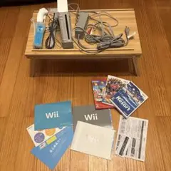 Wii本体、リモコン、ゲームソフトセット　ジャンク